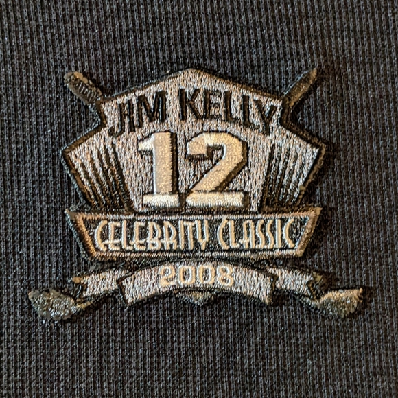 Jim Kelly Celebrity Golf Classic Black Athletic T-Shirt Sz Lg 2008 - Picture 3 of 9